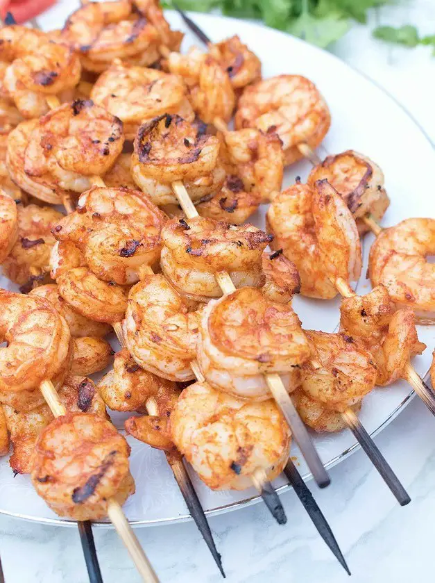 Spicy Grilled Shrimp Skewers