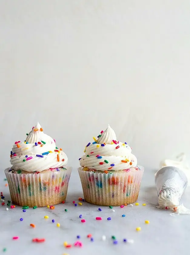 Birthday Cake Cupcakes