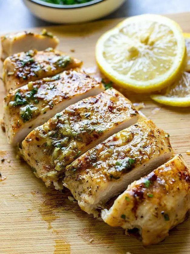 Garlic Butter Baked Chicken Breast