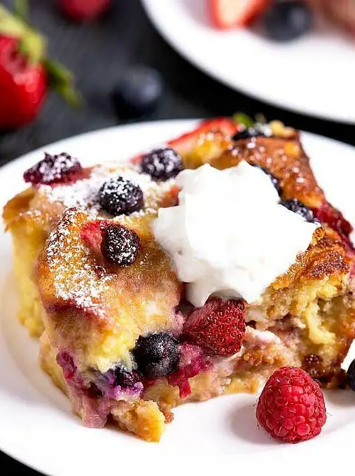 Very Berry Bread Pudding