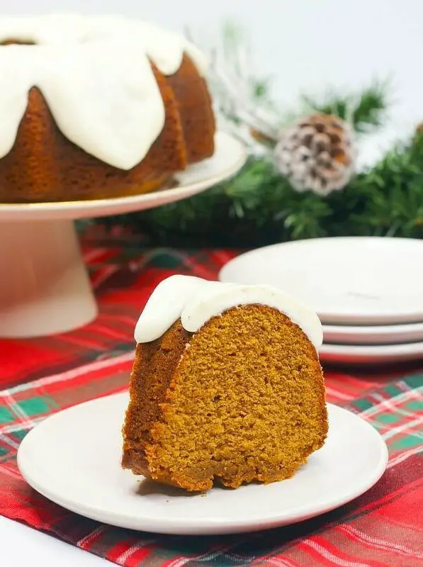 Gingerbread Bundt Cake