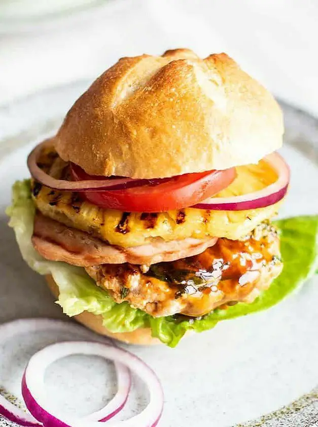 Hawaiian Chicken Burger