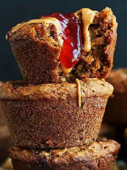 Peanut Butter and Jelly Muffins