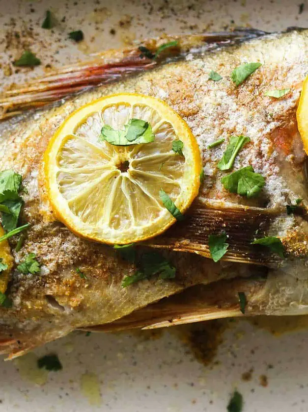 Easy Baked Rockfish with Old Bay Seasoning