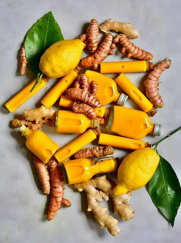 Ginger Turmeric Immune-Boosting Energy Shots