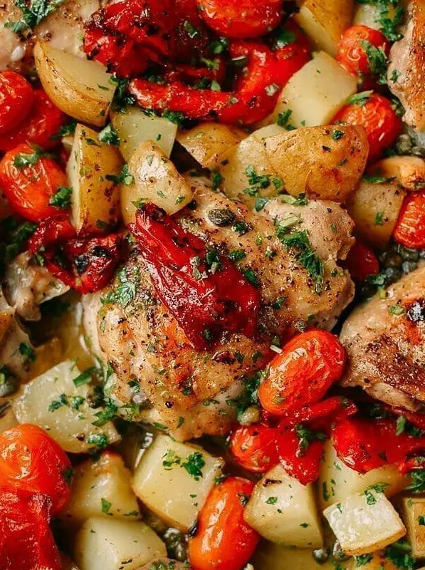 Mediterranean Chicken Thighs