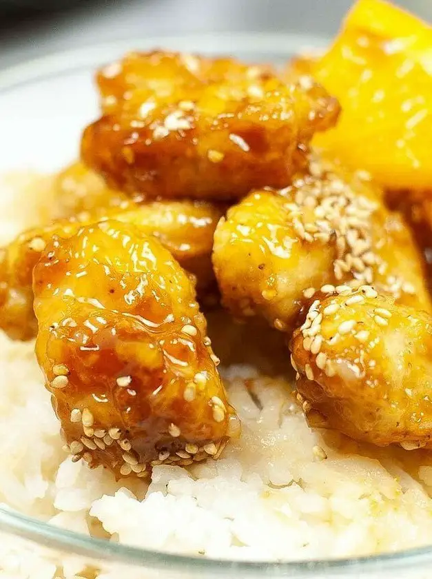 Air Fryer Orange Chicken