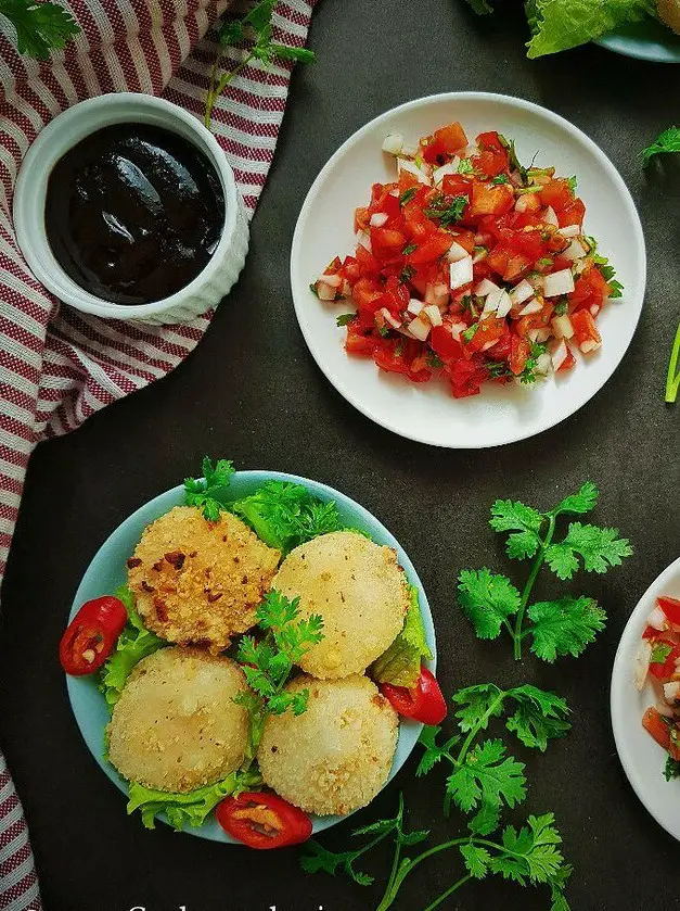 Vegetarian Fried Soft Tofu