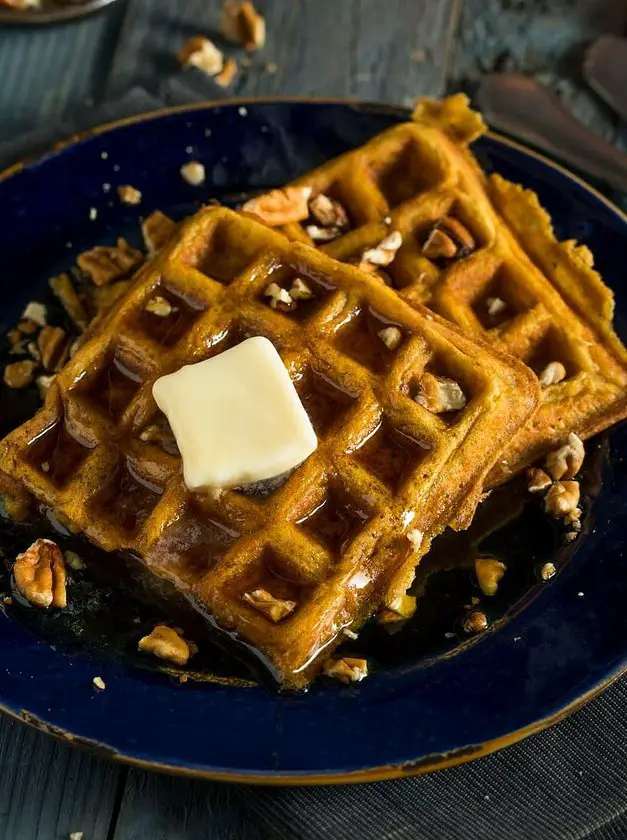 Keto Pumpkin Waffles