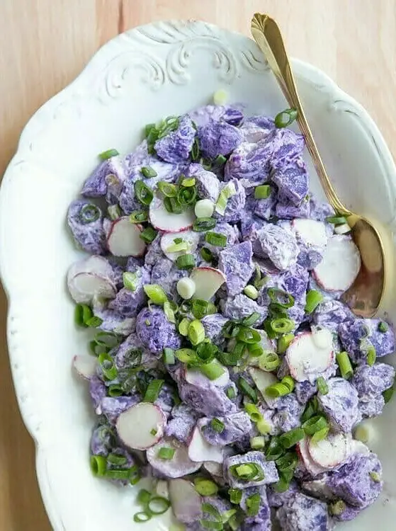 Purple Potato Salad