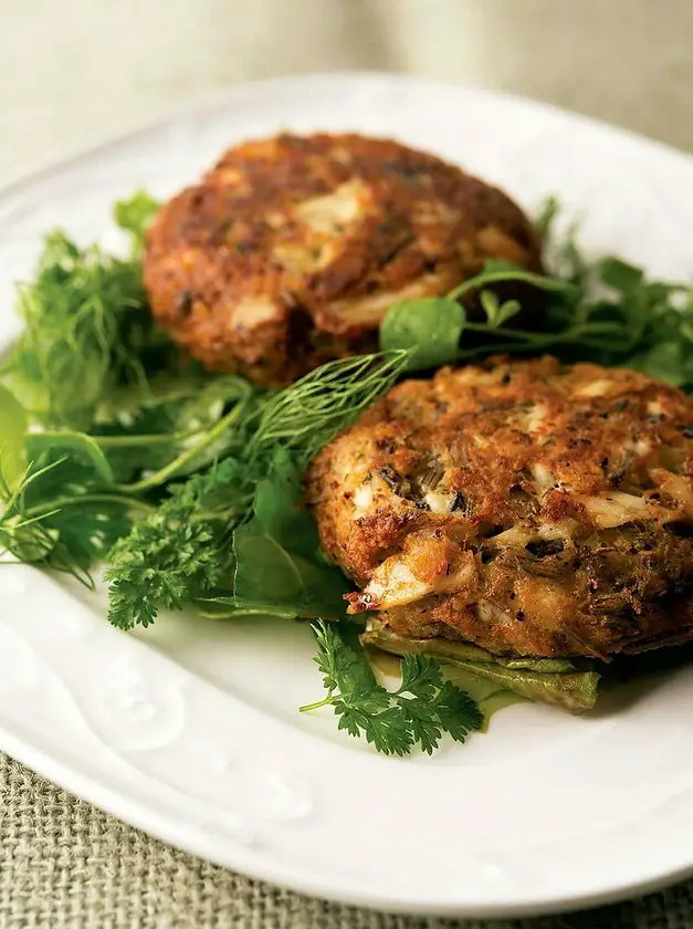 Fish Cakes with Wild Rice