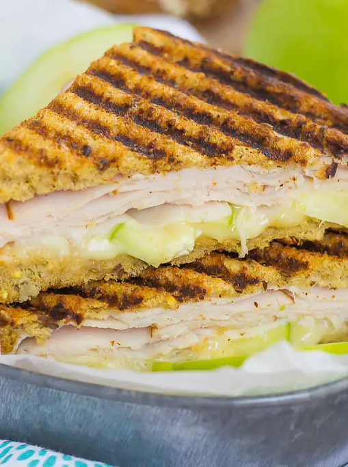 Turkey, Apple and Brie Panini