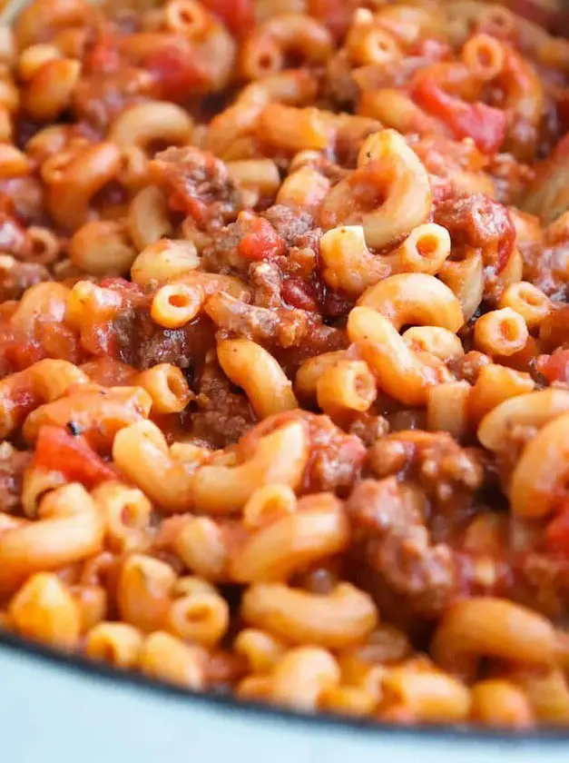 Old Fashioned Goulash with Ground Beef