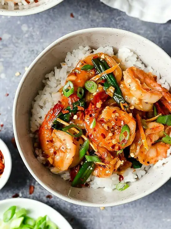 Honey Garlic Shrimp