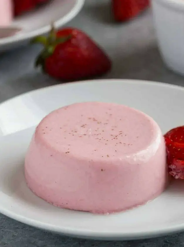 Strawberry Panna Cotta