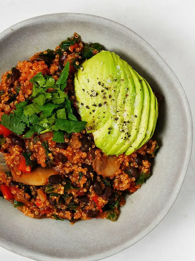 Black Bean Quinoa Chili