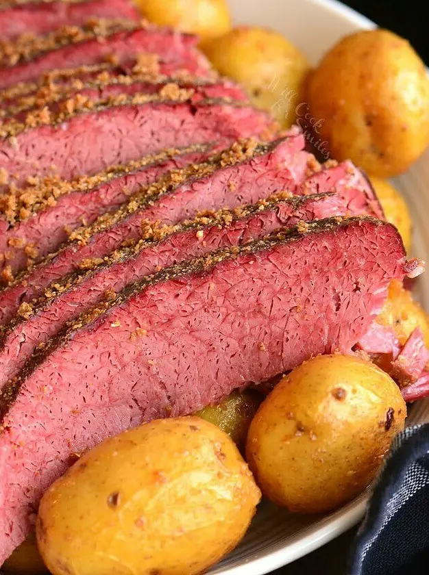 Oven Baked Corned Beef and Potatoes