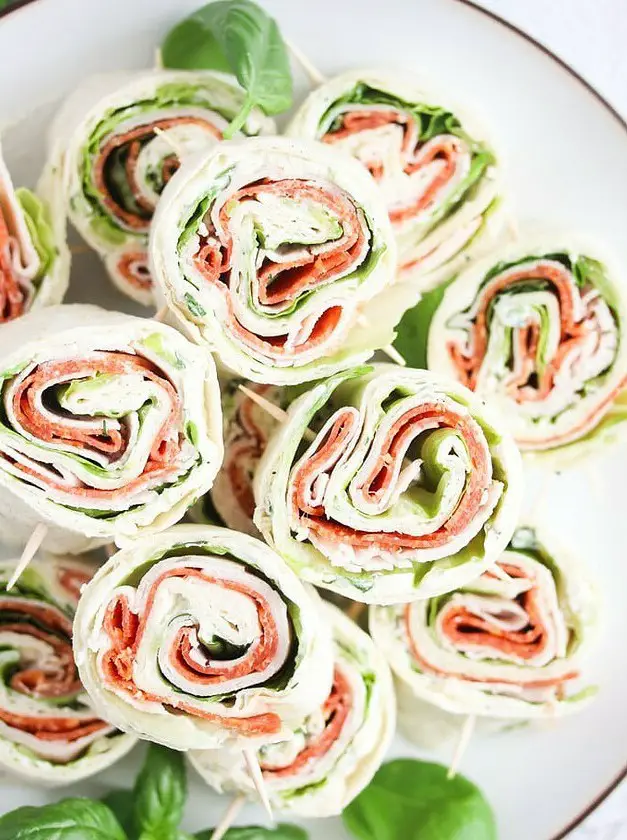 Easy Sandwich Pinwheels