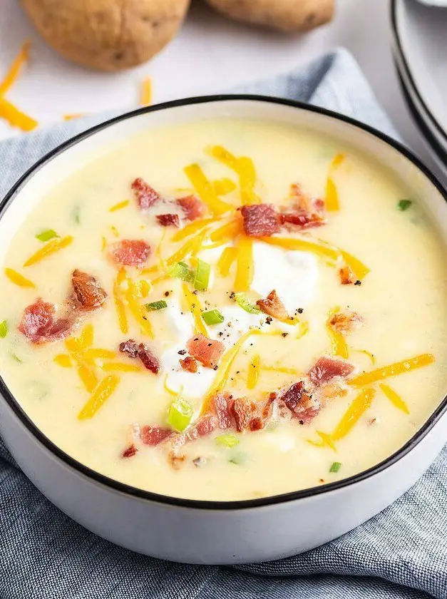 Cheesy Baked Potato Soup