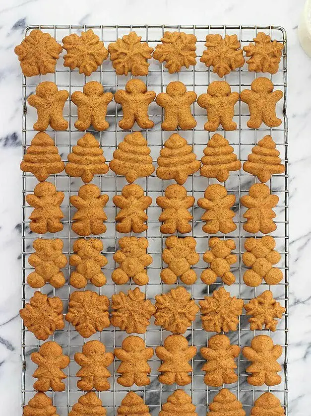 Gingerbread Spritz Cookies