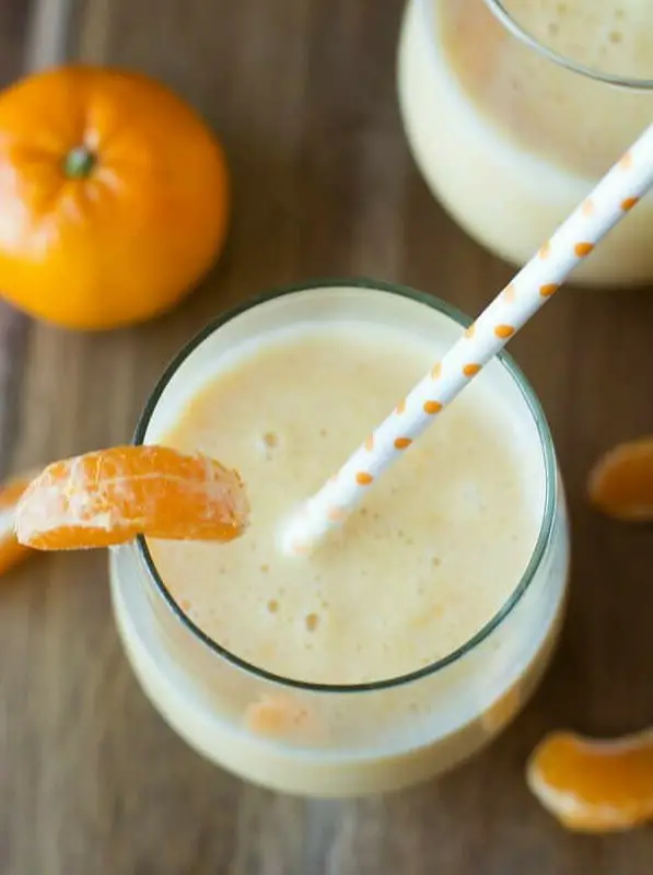 Easy Paleo Creamsicle Smoothie