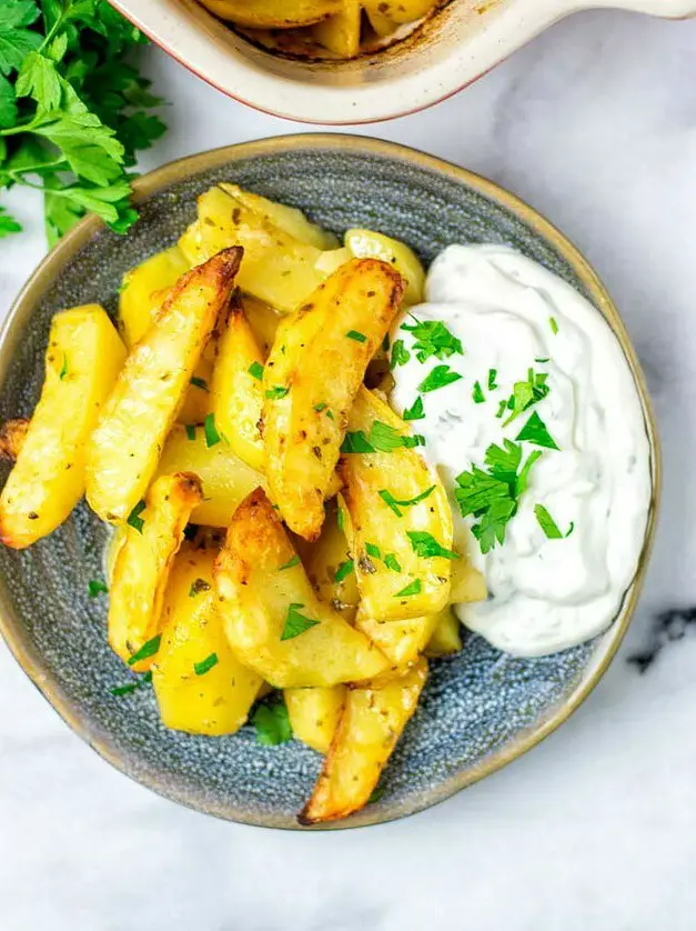 Greek Lemon Potatoes