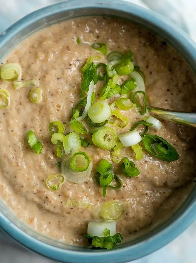 Roasted Cauliflower and Sunchoke Soup