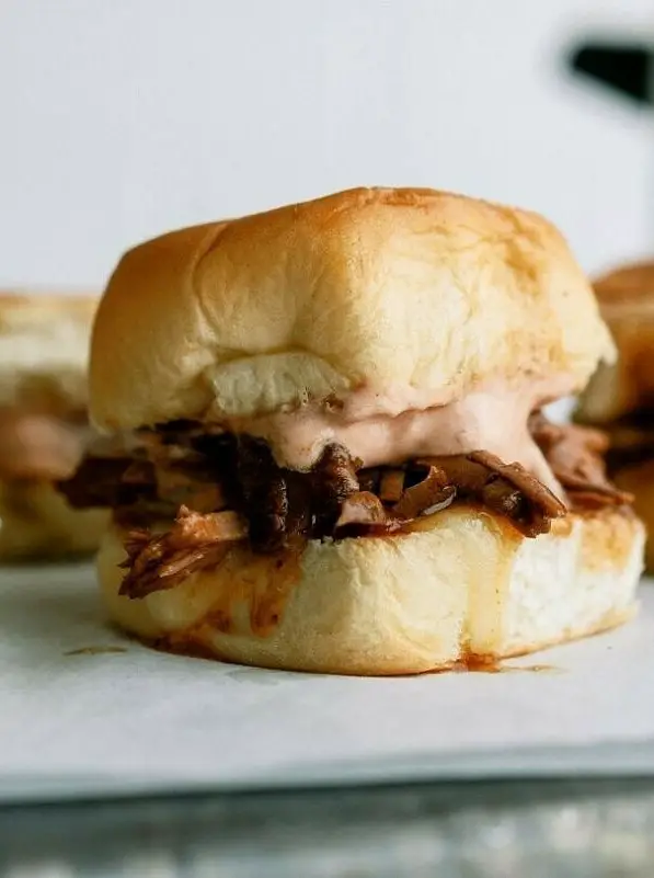 Three Envelope Pot Roast Sliders