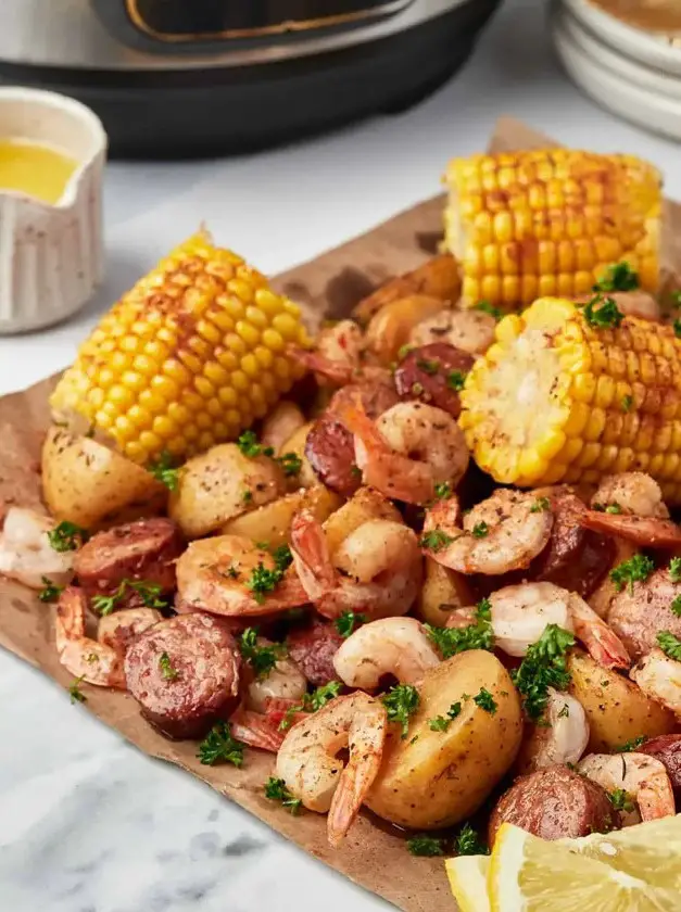 Instant Pot Cajun Shrimp Boil