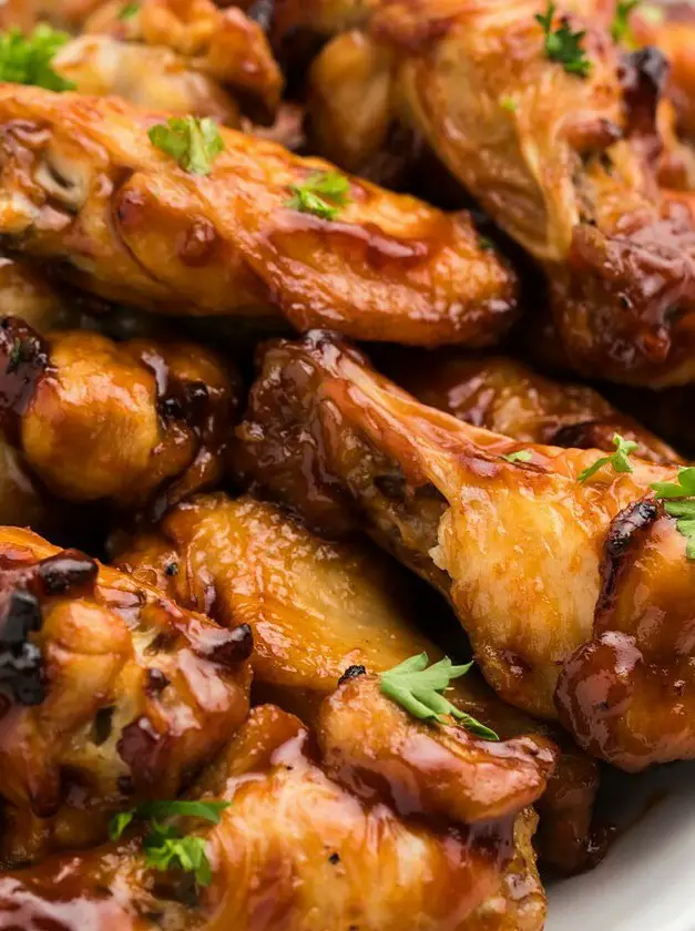 Air Fryer BBQ Chicken Wings