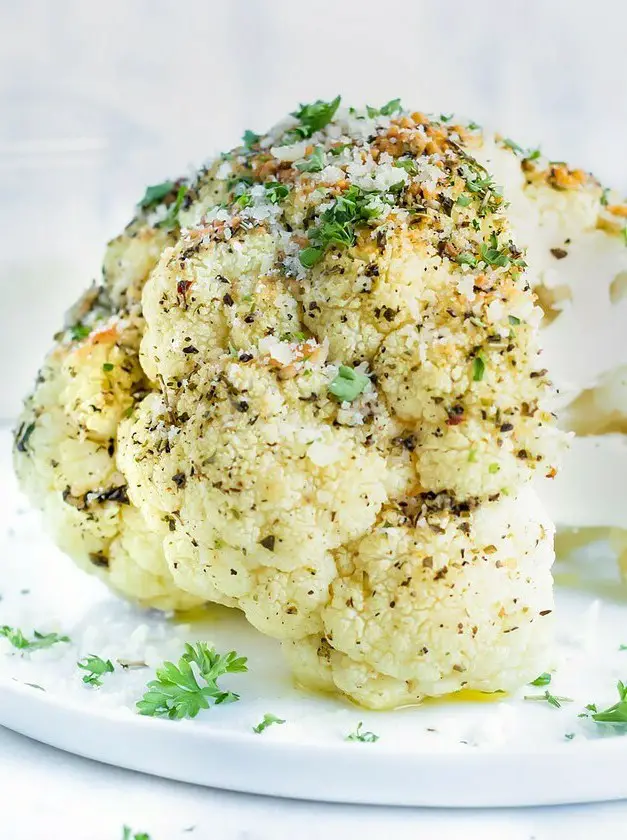 Whole Roasted Cauliflower