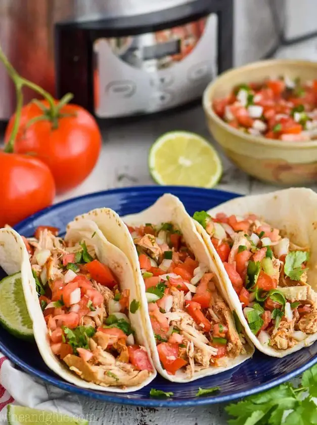 Crockpot Chicken Tacos