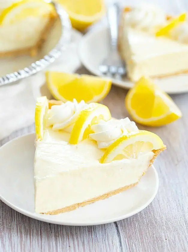 No Bake Lemon Pie