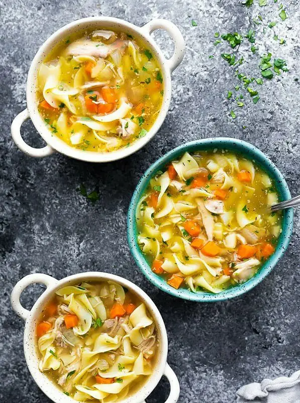 Crockpot Chicken Noodle Soup