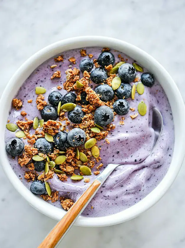 Blueberry Banana Smoothie Bowl