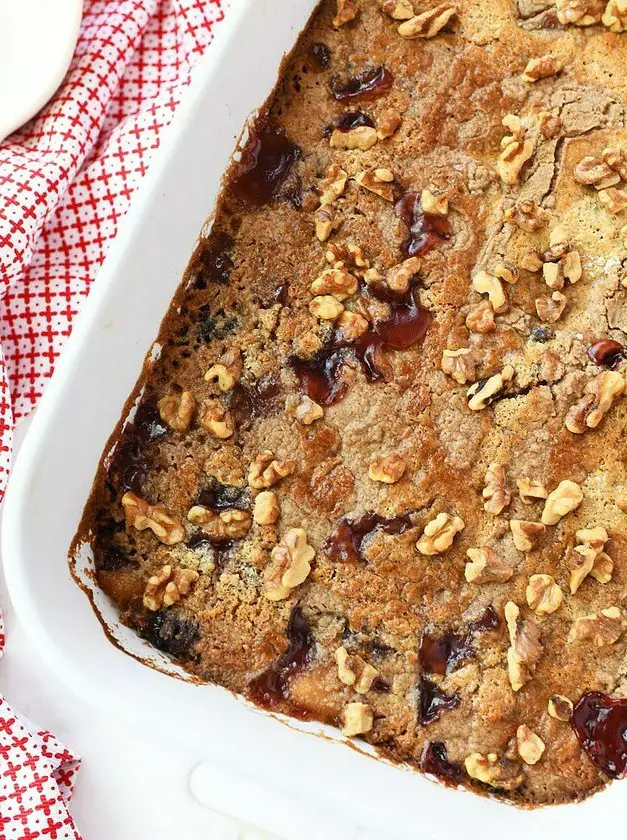 Fall Cranberry Apple Dump Cake