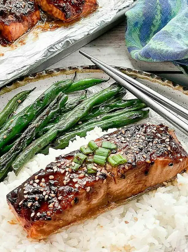 Easy Miso Glazed Salmon