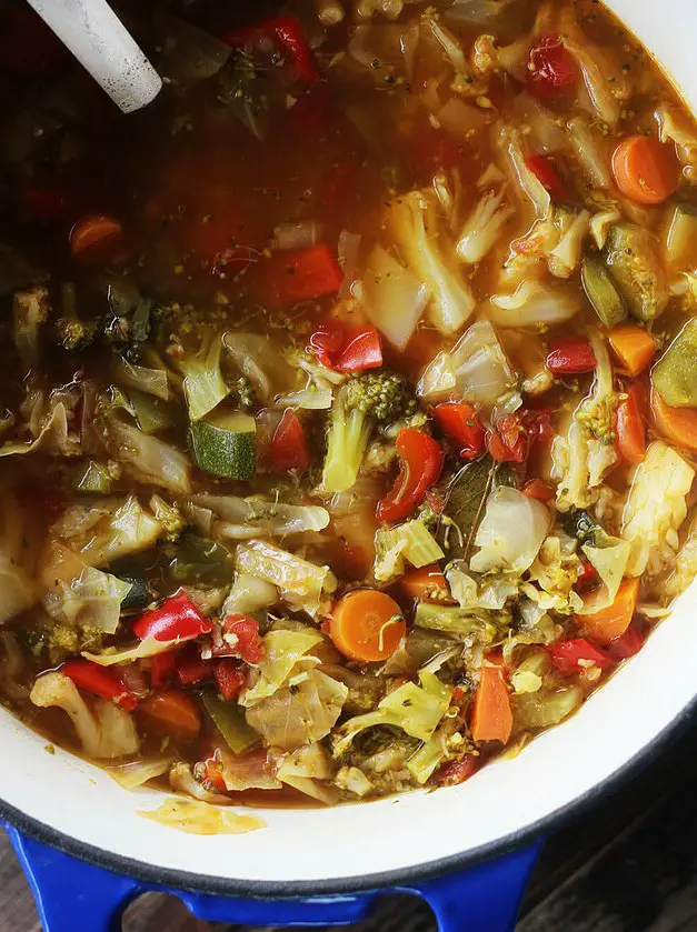 Hearty + Healthy Cabbage Soup