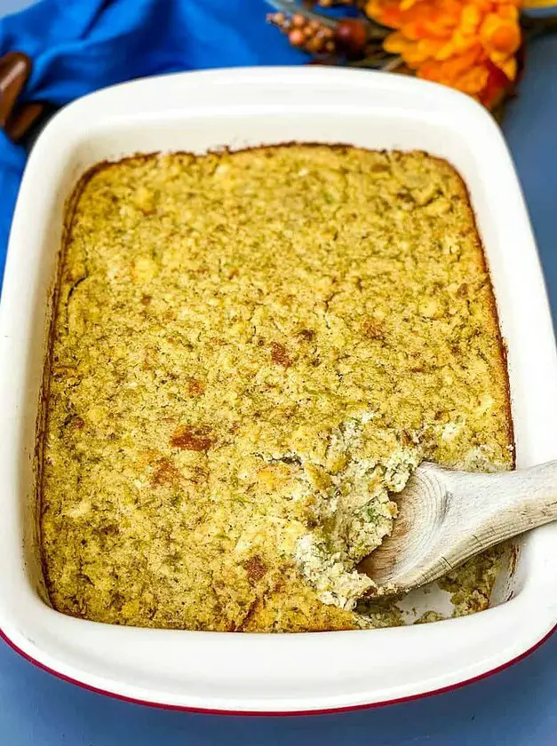 Southern Cornbread Dressing with Chicken