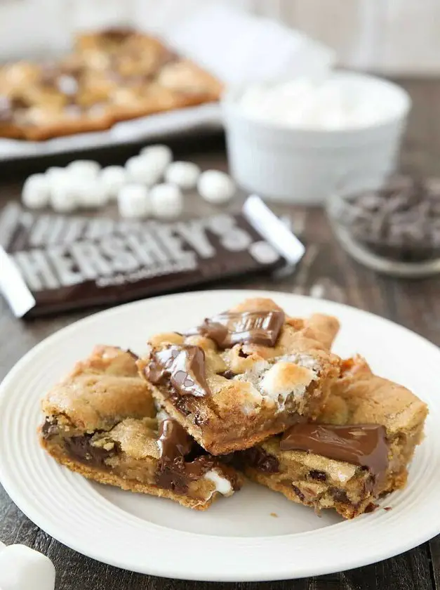 Sâmores Cookie Bars