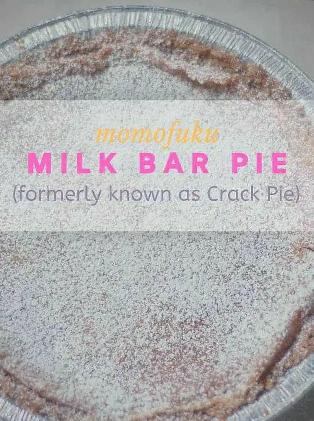 Momofuku Milk Bar Pie