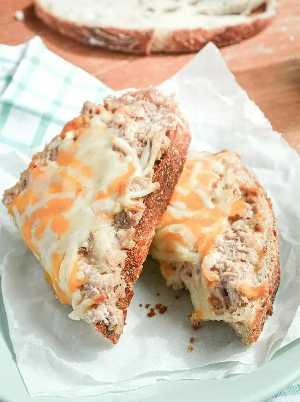 Sourdough Tuna Melts