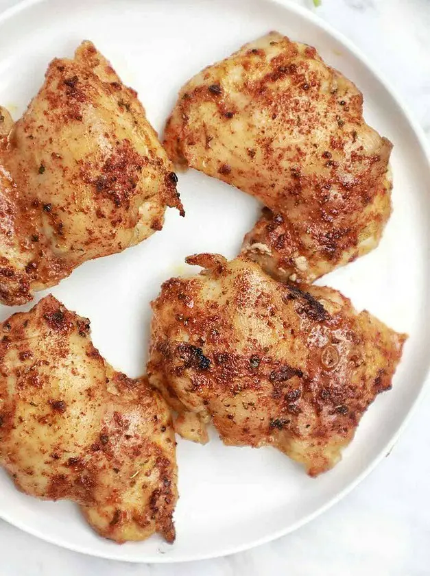 Oven Baked Boneless Chicken Thighs