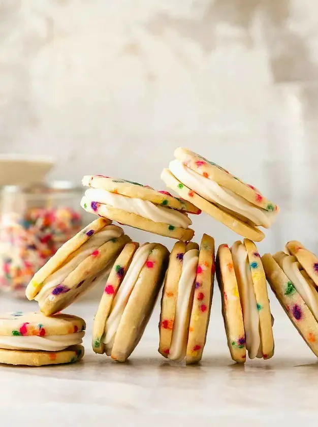 Funfetti Sandwich Cookies