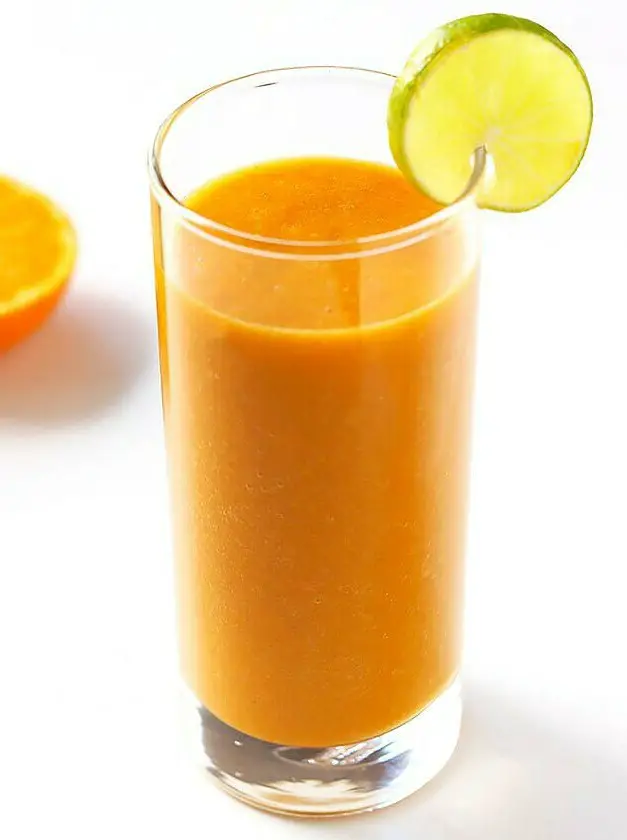 Immune Boosting Citrus Carrot Smoothie