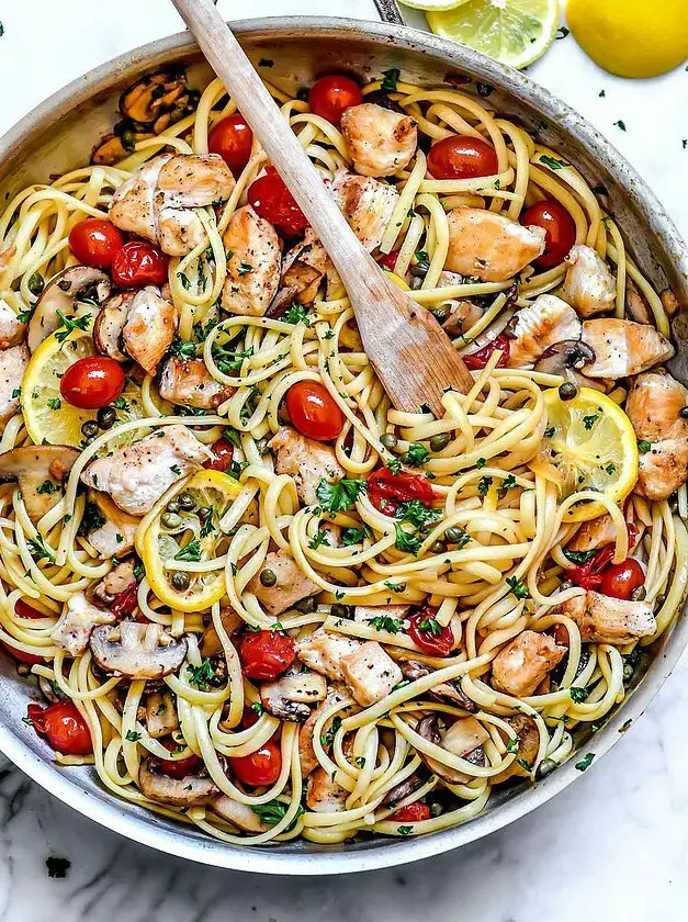 Chicken Piccata Pasta