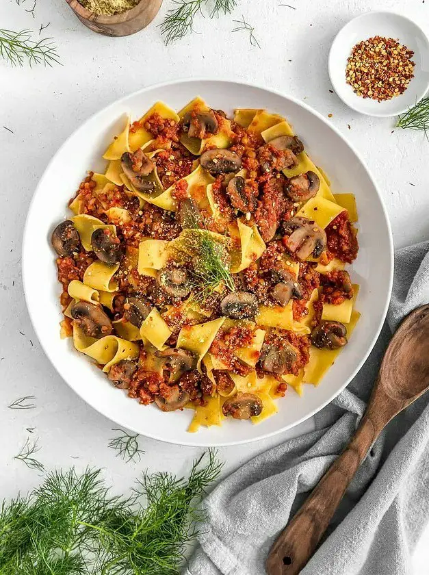 Vegan Sausage Ragu