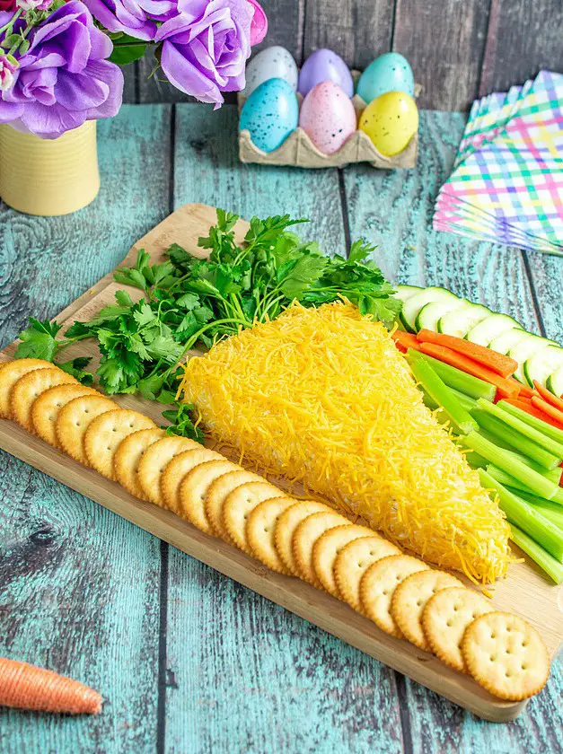 Easter Carrot Cheese Ball