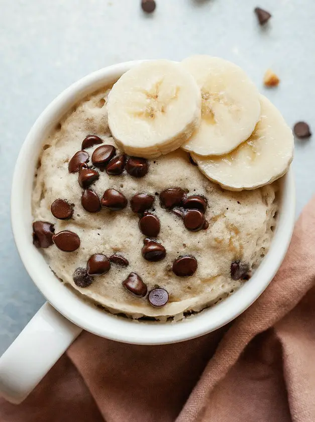 Healthy Banana Mug Cake