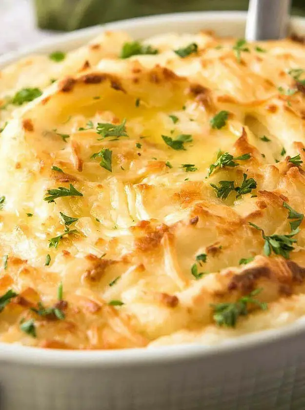 Cheesy Mashed Potatoes